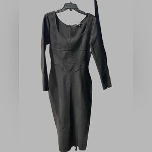 FLASH SALE 💞 MissGuided black mid length dress